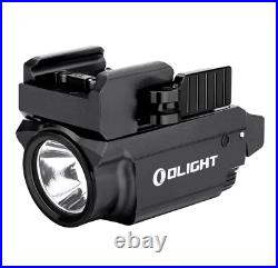 Olight Baldr Mini Black 600 Lumen Pistol Flashlight with Green Laser Sight