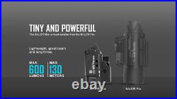 Olight Baldr Mini Black 600 Lumen Pistol Flashlight with Green Laser Sight