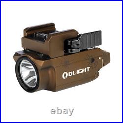 Olight Baldr Mini Fractured Brown 600 Lum Pistol Light, Green Laser/White Light