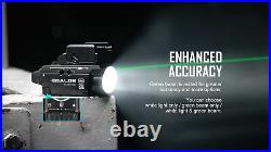 Olight Baldr Mini Grey 600 Lumen Pistol Flashlight with Green Laser Sight
