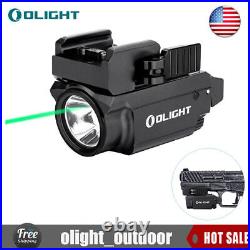 Olight Baldr Mini Tactical Light Green Compact Laser Sight Combo 600 lumen Black