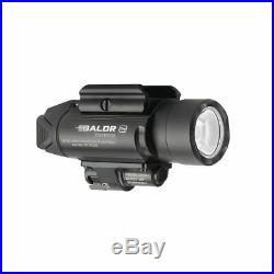 Olight Baldr Pro 1350 Lumen Pistol Flashlight with Green Laser Sight -Black