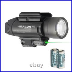 Olight Baldr Pro 1350 Lumen Pistol Flashlight with Green Laser Sight (Black) Olight Baldr Pro 1350 Lumen Pistol Flashlight with Green Laser Sight (Black)