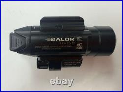 Olight Baldr Pro 1350 Lumen Pistol Flashlight with Green Laser Sight (Black)