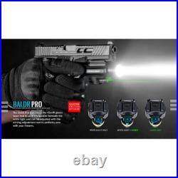 Olight Baldr Pro 1350 Lumen Pistol Flashlight with Green Laser Sight (Black) Olight Baldr Pro 1350 Lumen Pistol Flashlight with Green Laser Sight (Black)