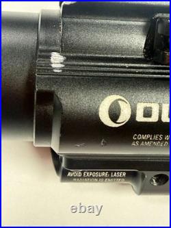 Olight Baldr Pro 1350 Lumen Pistol Flashlight with Green Laser Sight (Black)