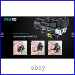 Olight Baldr Pro 1350 Lumen Pistol Flashlight with Green Laser Sight (Black) Olight Baldr Pro 1350 Lumen Pistol Flashlight with Green Laser Sight (Black)