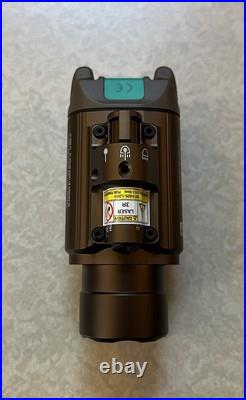 Olight Baldr Pro Desert Tan with Green Laser Sight and White LED