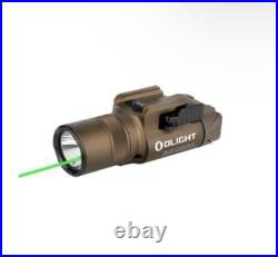 Olight Baldr Pro Desert Tan with Green Laser Sight and White LED, NEW