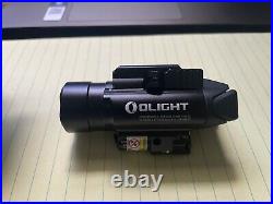 Olight Baldr Pro Green Laser Sight Weaponlight Tactical Flashlight 1350 Lumens