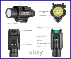 Olight Baldr Pro Green Laser and LED Light Combo, 1350 Lumen CW LED Flashlight