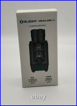 Olight Baldr Pro Gunmetal Grey Weapons Light with Green Laser Sight 1350 Lumens
