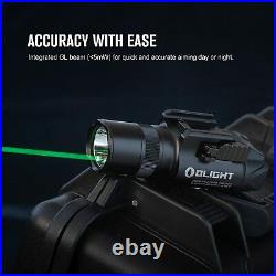 Olight Baldr Pro R Rechargeable Light 1350 Lumens with LED & Green Laser NEW