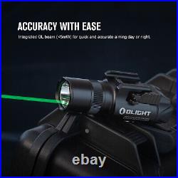 Olight Baldr Pro R Rechargeable Tactical Pistol Hand Gun Light Green Laser Sight