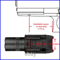 Olight Baldr Pro R Tactical Gun Flashlight Rail Mount Green Pistol Laser NEW