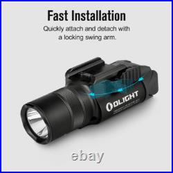 Olight Baldr Pro R Tactical Gun Flashlight Rail Mount Green Pistol Laser NEW