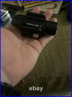 Olight Baldr Pro R Tactical Gun Flashlight Rail Mount Green pistol laser sight