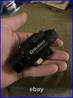 Olight Baldr Pro R Tactical Gun Flashlight Rail Mount Green pistol laser sight