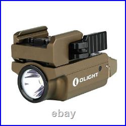 Olight Baldr Pro withGreen Laser Sight/White LED & PL Mini 2 Light, Desert Tan