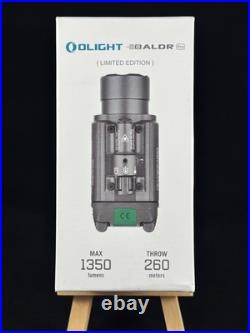 Olight Baldr Pro with Green Laser Sight and White LED, Gunmetal Grey