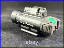 Olight Baldr Pro with Green Laser Sight and White LED, Gunmetal Grey