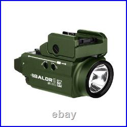 Olight Baldr S 800 Lumens Weaponlight Tactical Flashlight Green Laser OD Green
