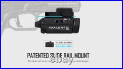 Olight Baldr S Black 800 Lumen Pistol Flashlight with Green Laser Sight