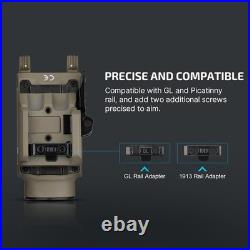 Olight Baldr S FDE Flat Dark Earth Rechargeable 800Lm White Light & Green Laser