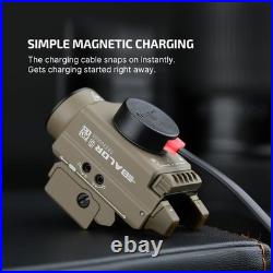 Olight Baldr S FDE Flat Dark Earth Rechargeable 800Lm White Light & Green Laser