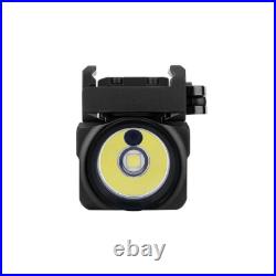 Olight Baldr S Strobe Rechargeable Weapon Light, White LED 800 Lum, Green Laser