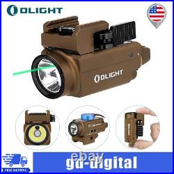 Olight Baldr S Tactical Light 800 Lumen Green Laser Sight Weaponlight Desert Tan