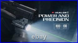 Olight Baldr S Tan 800 Lumen Pistol Flashlight with Green Laser Sight