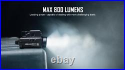 Olight Baldr S Tan 800 Lumen Pistol Flashlight with Green Laser Sight