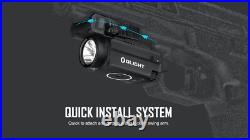 Olight Baldr S Tan 800 Lumen Pistol Flashlight with Green Laser Sight