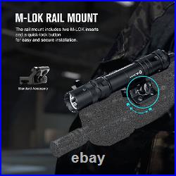Olight Odin GL M 1500 Lumens Weaponlight Mlok Rail Green Laser Sight & LED Combo