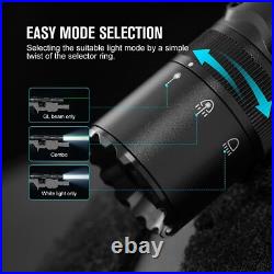 Olight Odin GL M Tactical Rechargeable Flashlight Green Laser Combo, M-Lok Mount