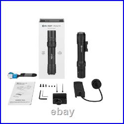 Olight Odin GL Picatinny Rail Rechargeable Tactical Flashlight Green Laser Sight