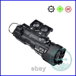 Outdoor New Tactical MAWL C1+ Metal Version Red Green Laser Pointer LED Lighting