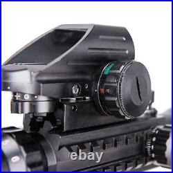 Pinty 4-16x50 Rangefinder Rifle Scope Holographic Reflex Dot Sight Green Laser