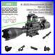 Pinty 4-16×50 Rifle Scope Green Laser 4 Reticle Red & Green Dot Sight 45°Mount