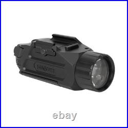 Pistol Light with Green Laser, 900 Lumen Weapon Light, Dual Activation, USB Char