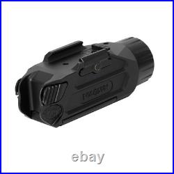 Pistol Light with Green Laser, 900 Lumen Weapon Light, Dual Activation, USB Char