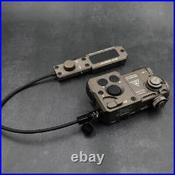 Pointer PERST-4 Aiming IR Green Laser Sight Tactical Switch Reset & Battery USA