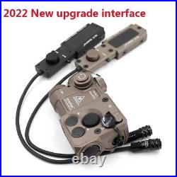Pointer PERST-4 Aiming IR / Green Laser Sight with KV-D2 Tactical Switch Reset FDE