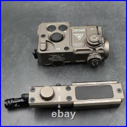 Pointer PERST-4 IR / Green Laser Sight with KV-D2 Tactical Switch Reset Tan