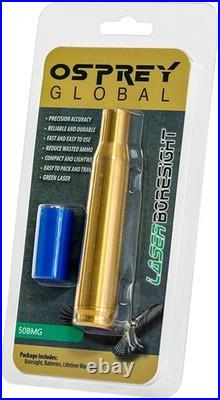 Precision Green Laser Boresight for 50 BMG and Popular Rifles 7 Calibers