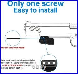 Precision Laser Sight for Pistol Rechargeable, Easy Setup, Class IIIA Rated