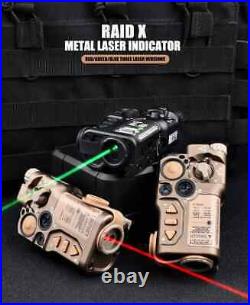 RAID-X Aiming Laser (Green Laser & IR Laser) (Aluminum) WADSN WD06079-BK
