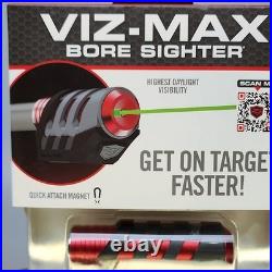 Real Avid VIZ-MAX Green Laser Bore Sighter Magnetic Rifle Sight-In Zeroing
