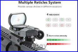 Rechargeable Green Laser Sight for Subcompact Pistols with Rails Compatible with